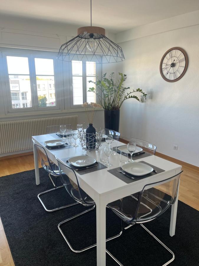 Bel Appartement Centre Climatise Parking Prive Colmar Buitenkant foto